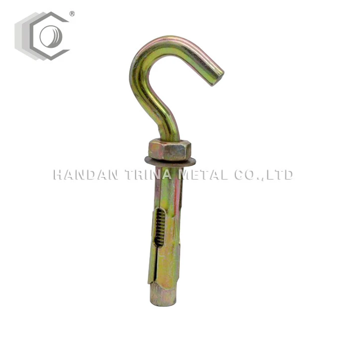 4PCS Fix Bolt med krok