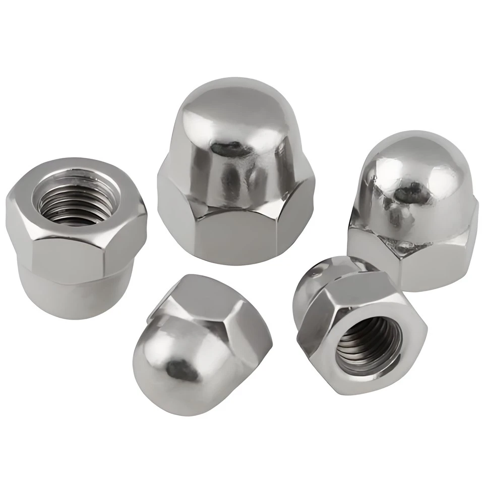 DIN 1587 HEXAGON KUPP MÖTTER