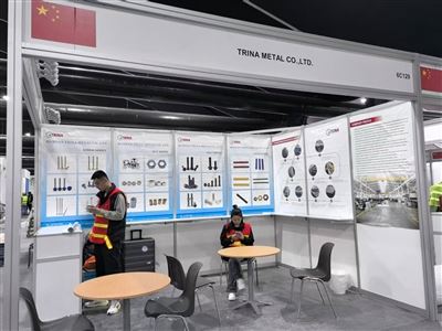 Handan Qina Metall Produkter Co. % 2c Ltd. Saudiarabien Arabien Utställning